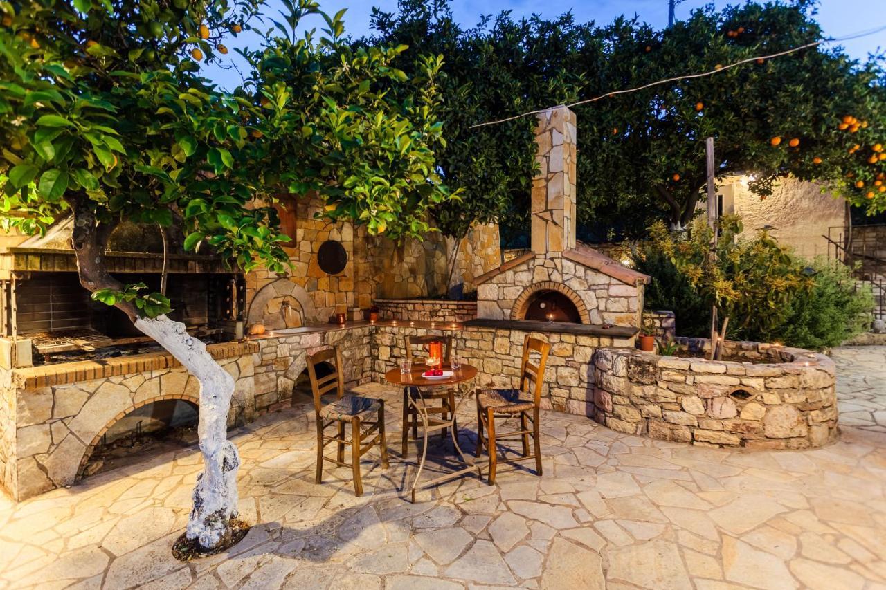 Petalidi Olive Garden Stone House Near The Beach Exteriér fotografie
